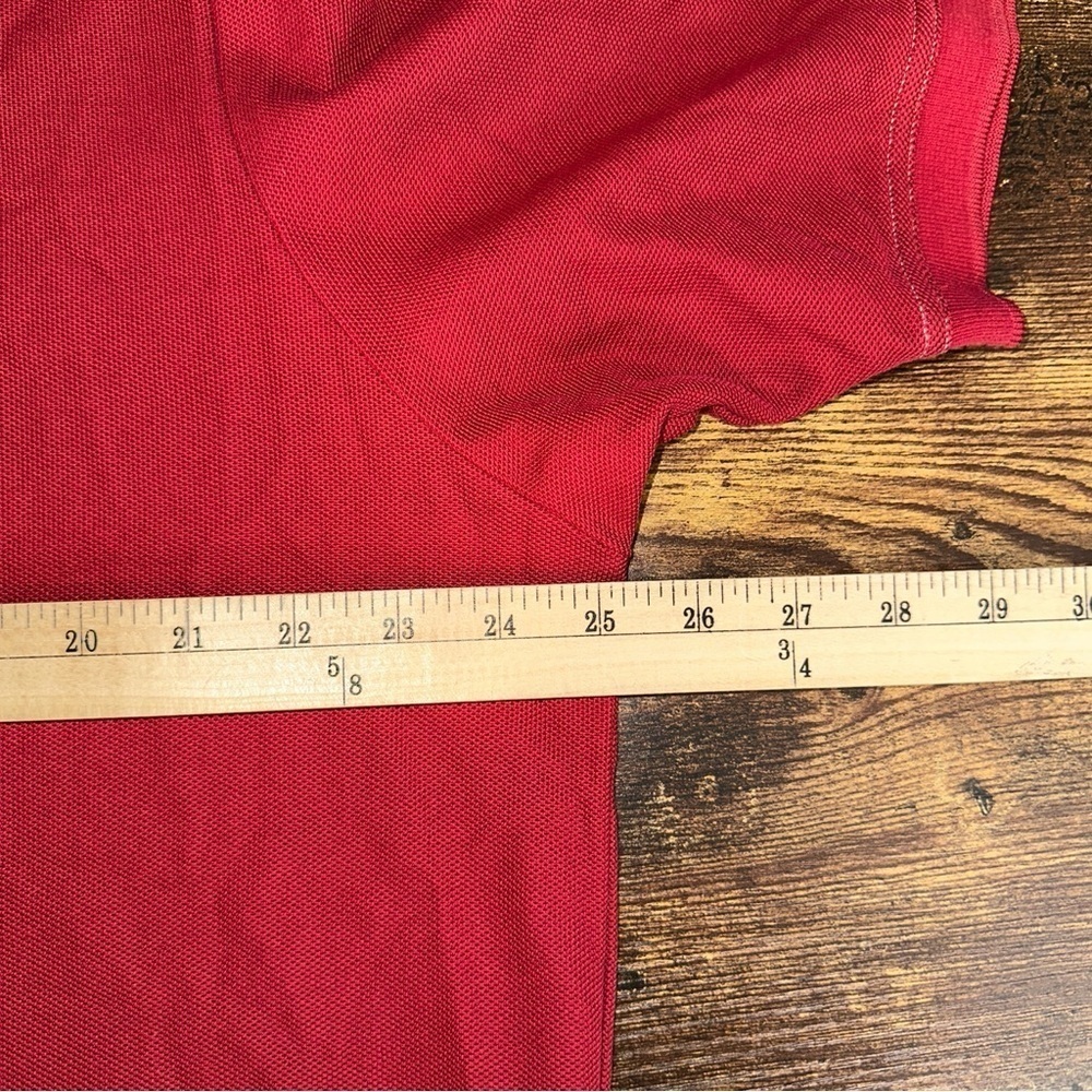 Tommy Bahama Mens Emfielder Polo Shirt Dark Wine Red 2XL Supima Cotton Golf - Picture 3 of 8